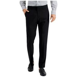 NEW Perry Ellis Portfolio Black Slim Fit Dress Pants Men’s size 36x30